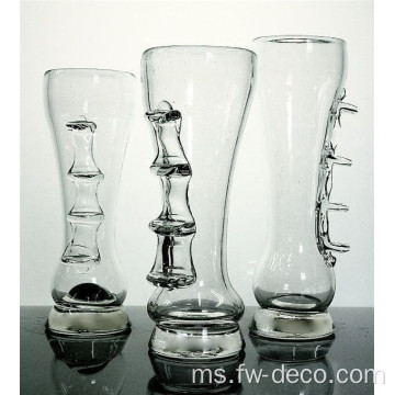 Borong Hight Quality Clear Fancy Beer Glass